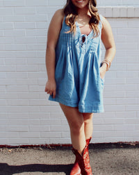 Denim For Days Romper