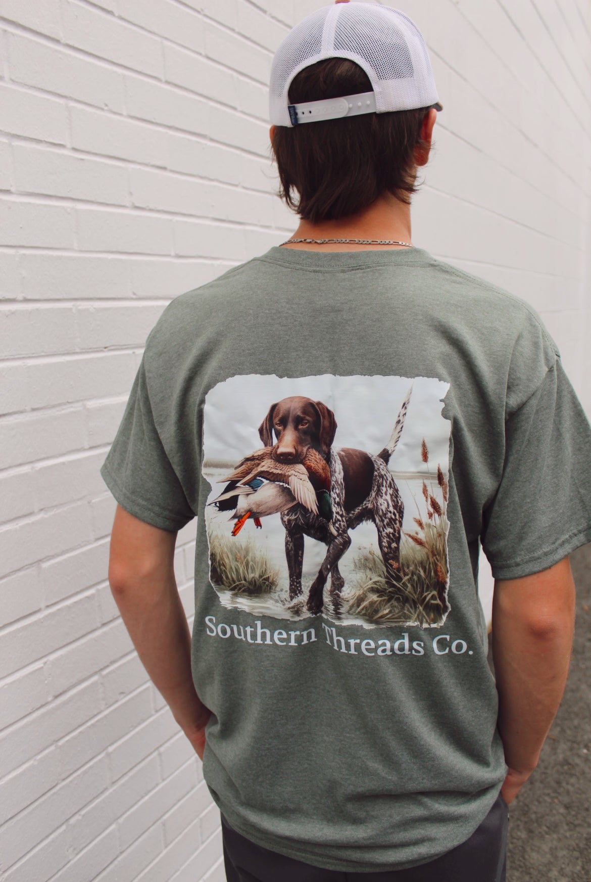 Southern Threads Co. - Hunter Green Short Sleeve