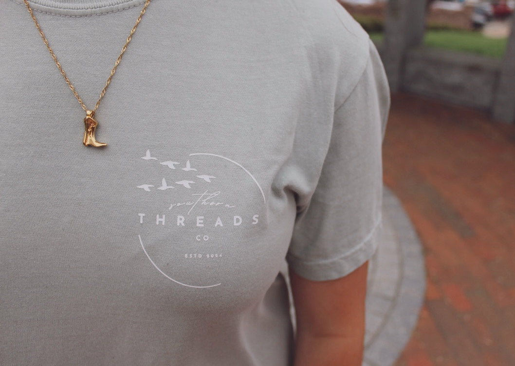 Southern Threads Co. - Sage Green Short Sleeve